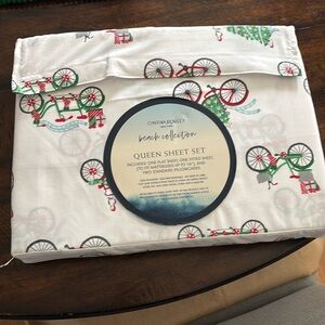 Queen Sheet Set/ Christmas collection
